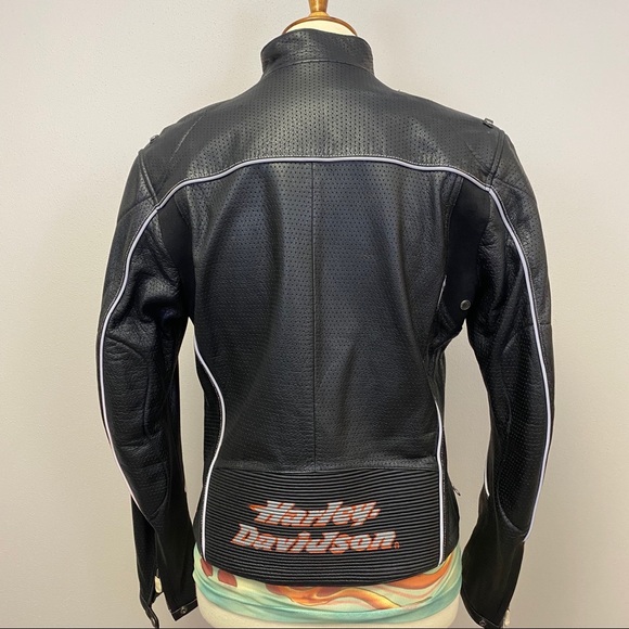 Harley-Davidson Perforated Leather Jacket - Picture 4 of 10